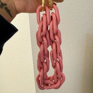 Clare V. Shortie Strap in Peony